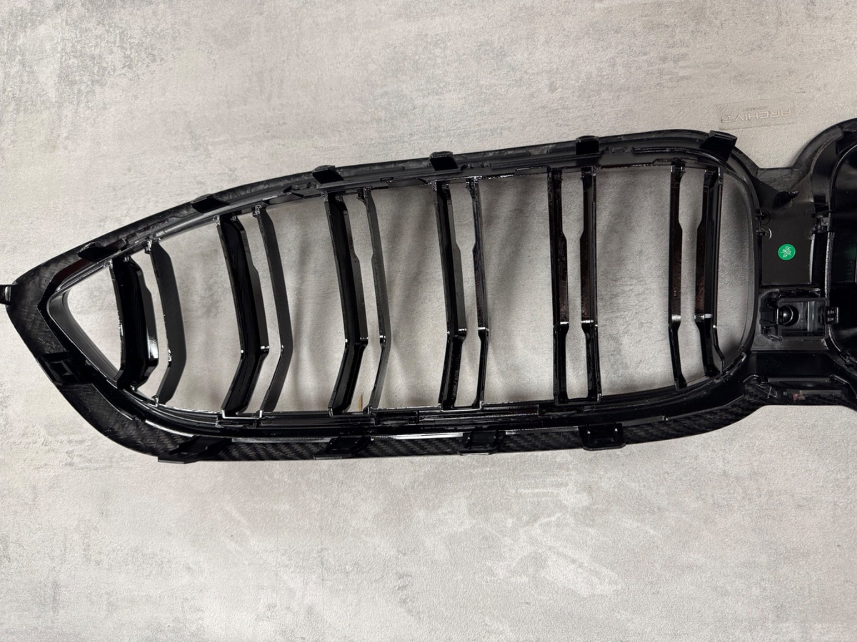 BMW M8 Dry Carbon Fibre Gloss Kidney Grill G15 G16 F91 F92 8 Series Grille