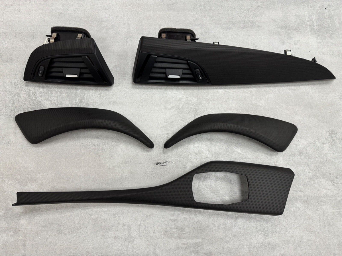 BMW 1 2 3 4 Series F20 F22 F87 M2 Interior Dashboard Trim Textured Matrix Black
