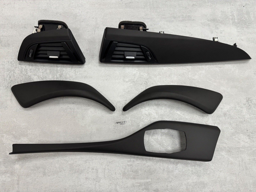 BMW 1 2 3 4 Series F20 F22 F87 M2 Interior Dashboard Trim Textured Matrix Black