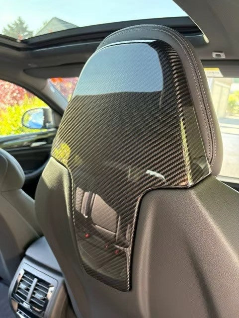 BMW M3 M4 X3M X4M M8 Pre-Preg Dry Carbon Fibre Seat Cover G80 G82 G87 F92 G42