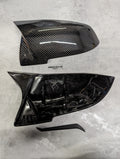 BMW F87 M2 REAL CARBON FIBRE MIRROR COVER REPLACEMENT CAPS OG M2 N55