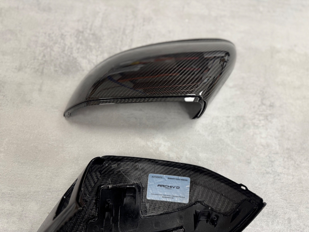 Lamborghini Urus Pre Preg Dry Carbon Fibre Wing Mirror Cover Caps 2018+