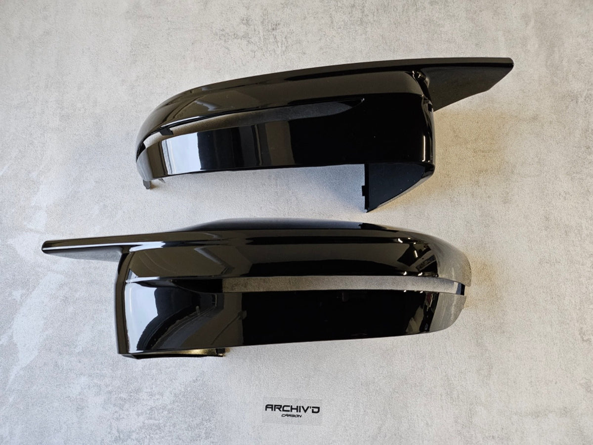 BMW 2 3 4 5 Series Gloss Black Wing Mirror Cover Caps G20 G22 G30 G42 RHD