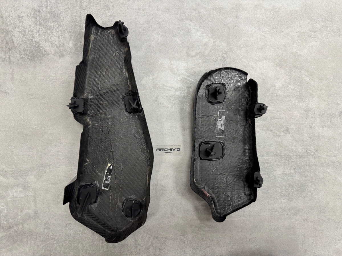 BMW G90 G99 M5 Pre Preg Dry Carbon Fibre Gloss Engine Cover 2025+