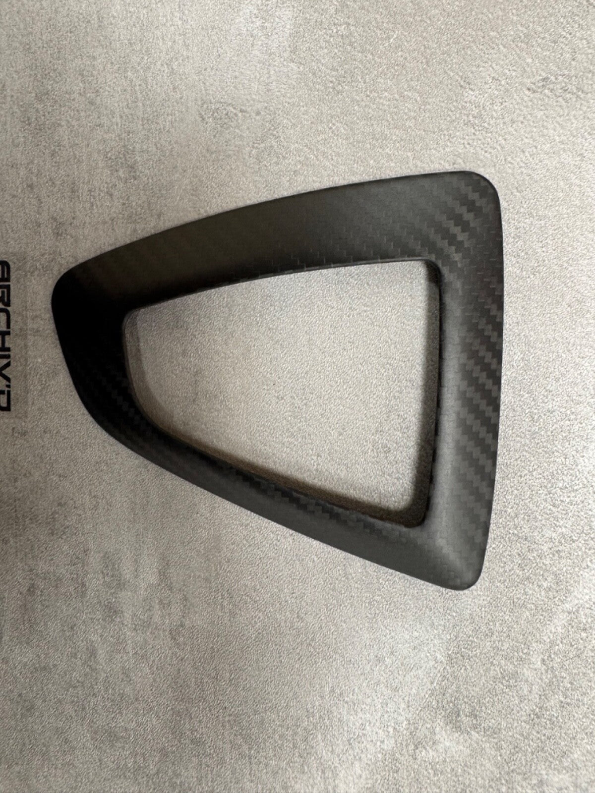 BMW 1 2 3 4 Series F20 F30 F32 F87 M2 Matt Carbon Gear Trim Surround RHD
