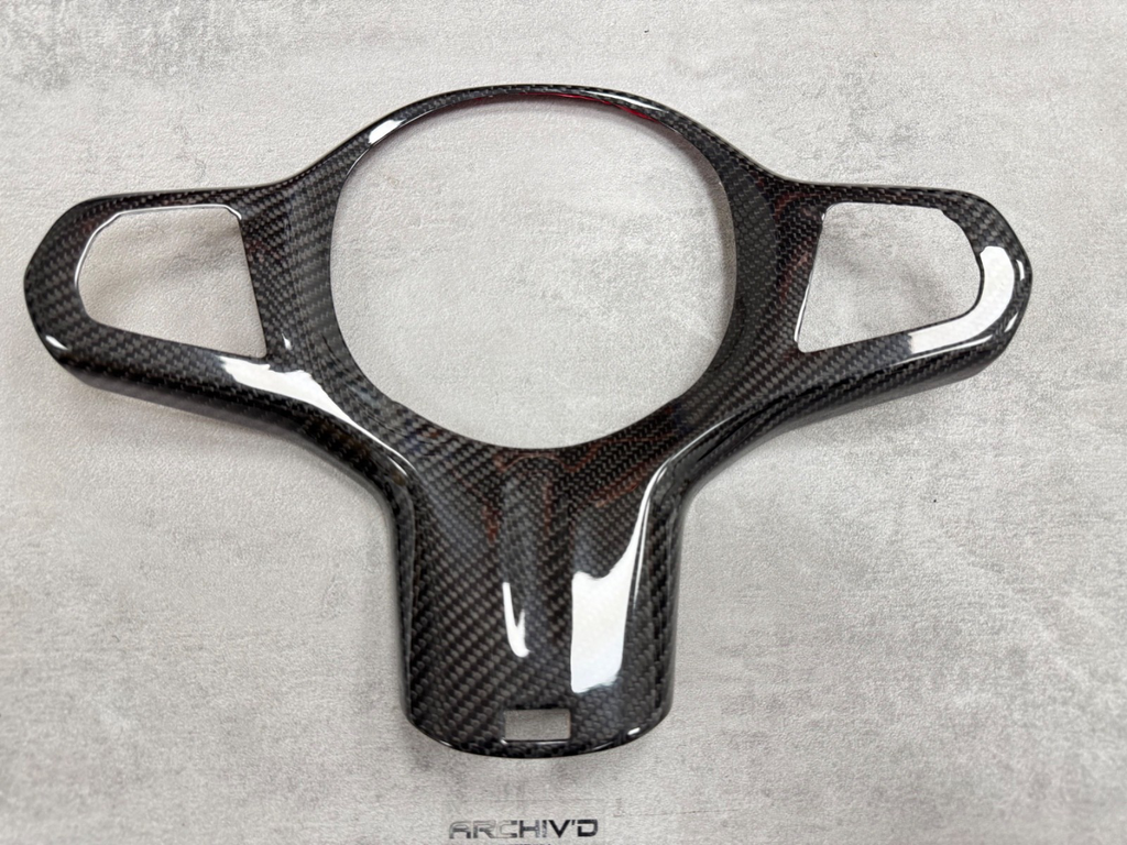 Dry Carbon Fibre Steering Trim Cover BMW G20 G32 G11 G12 G01 G02 G05 G80 G82