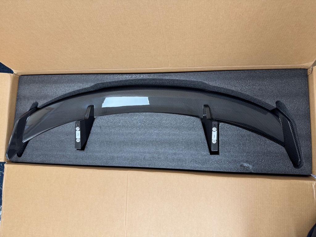 BMW M3 M4 G80 G82 Pre-Preg Dry Carbon Fibre Wing Spoiler – MP Style Aero Upgrade