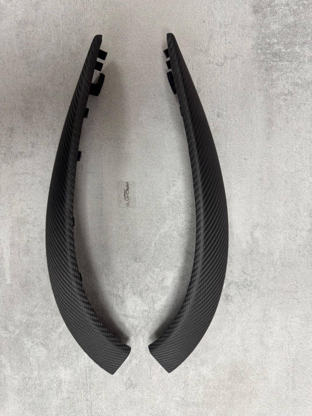 BMW 3 4 Series Dry Carbon Fibre Matt Interior Door Handle F30 F80 F31 F32 F36