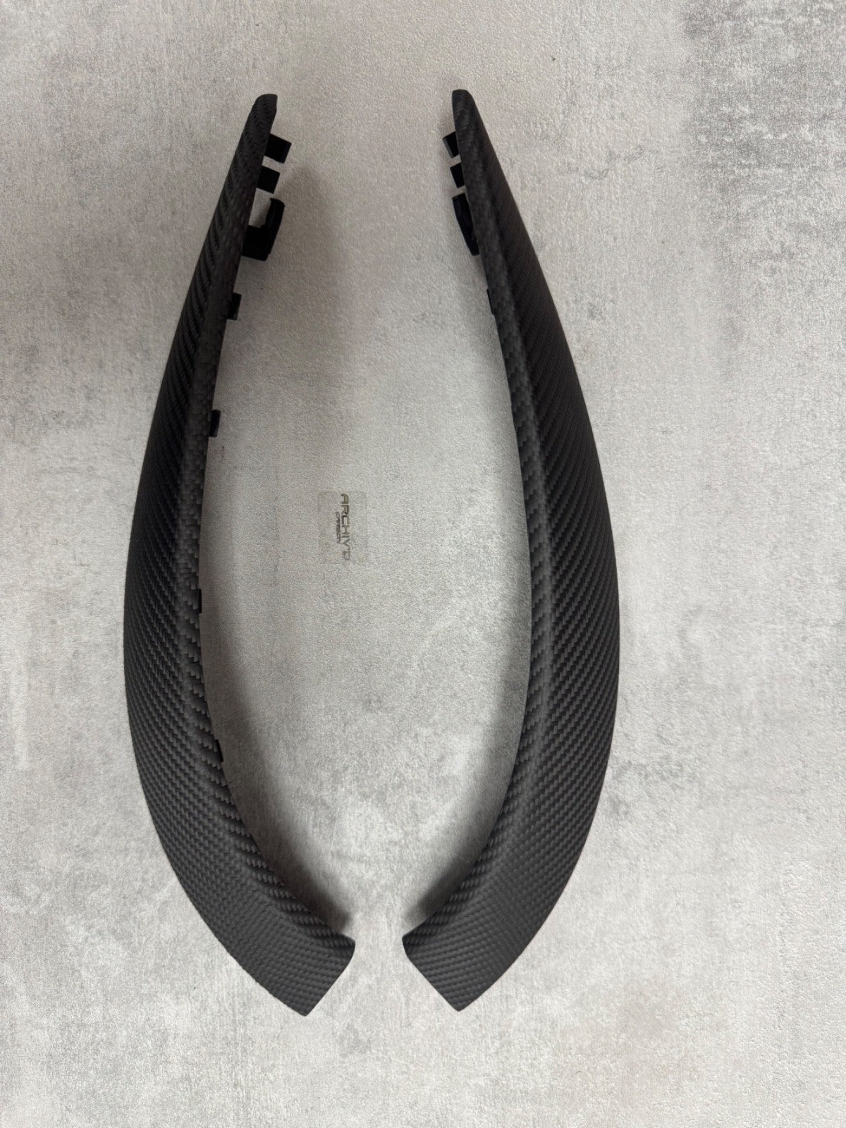 BMW 3 4 Series Dry Carbon Fibre Matt Interior Door Handle F30 F80 F31 F32 F36
