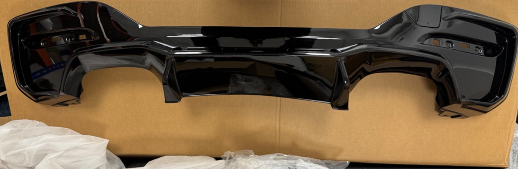 BMW F20 F21 M140i M135i Quad Tips M2 Style Rear Gloss Black Diffuser 2016+