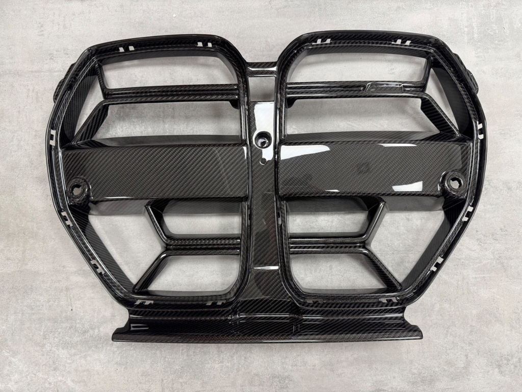 BMW M3 M4 G80 G81 G82 G83 Front Grille Dry Carbon Fibre ACC