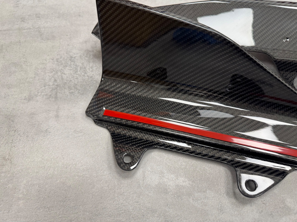 BMW M2 F87 PRE-PREG DRY CARBON FIBRE SIDE SKIRTS WINGLETS GLOSS
