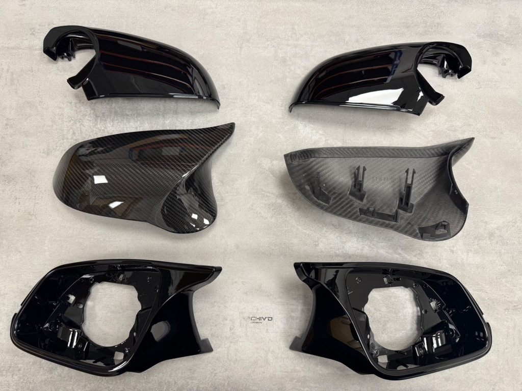 BMW F87 M2 Style Pre-Preg Carbon Fibre Wing Mirror Covers F20 F30 F32 F87