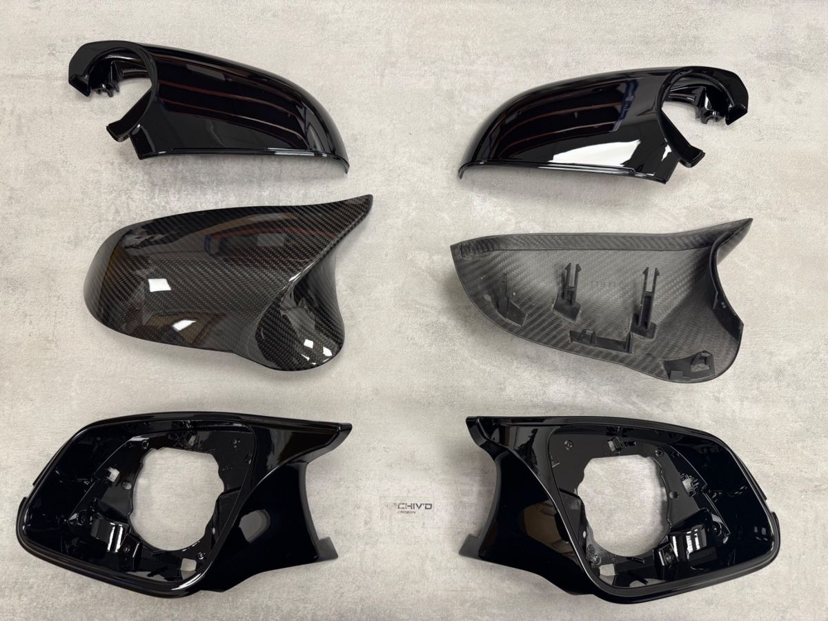 BMW F87 M2 Style Pre-Preg Carbon Fibre Wing Mirror Covers F20 F30 F32 F87