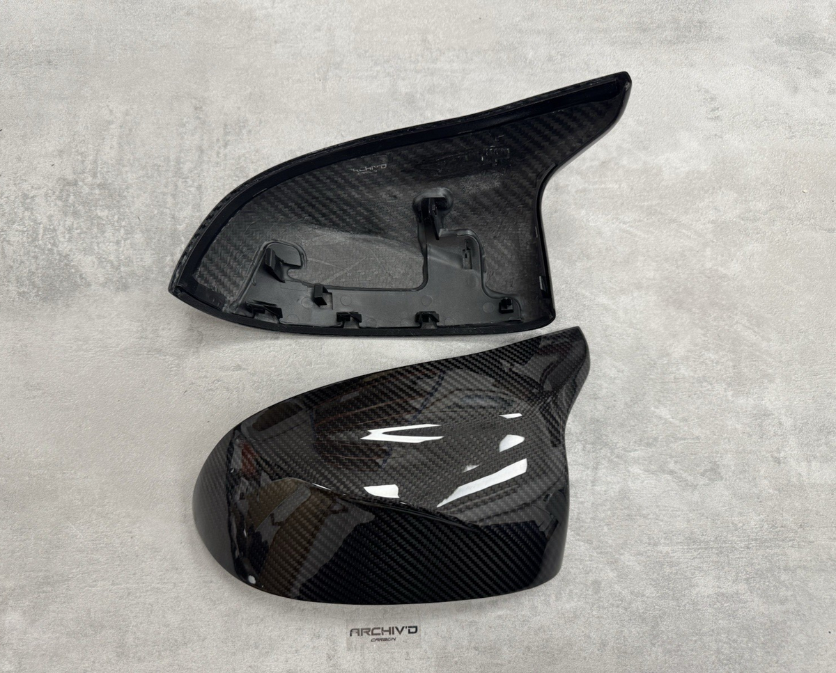 BMW X3M X4M X5M X6M F97 F98 Pre-Preg Dry Carbon Fibre Wing Mirror Cover Caps
