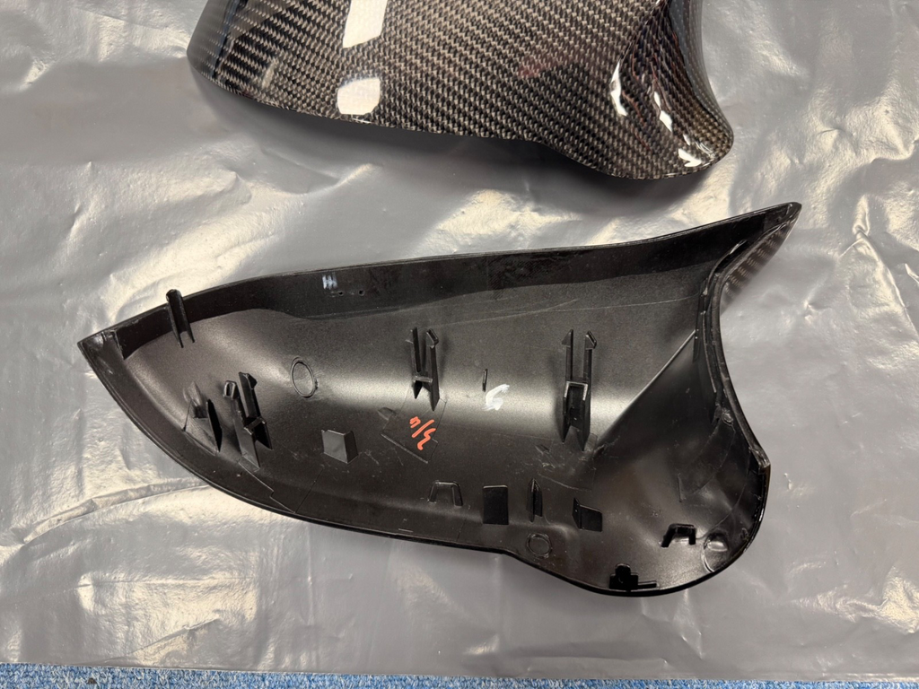 BMW 1 2 3 4 Series F20 F30 F32 Carbon Fibre Wing Mirror Cover Caps Housing
