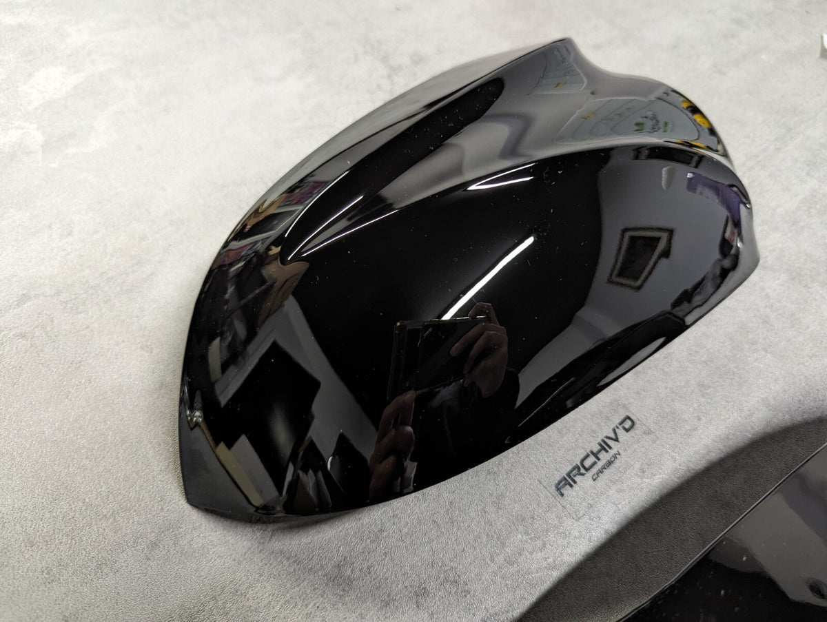 BMW X3 G01 X4 G02 X5 G05 Gloss Black Wing Mirror Cover Caps  2018+ RHD