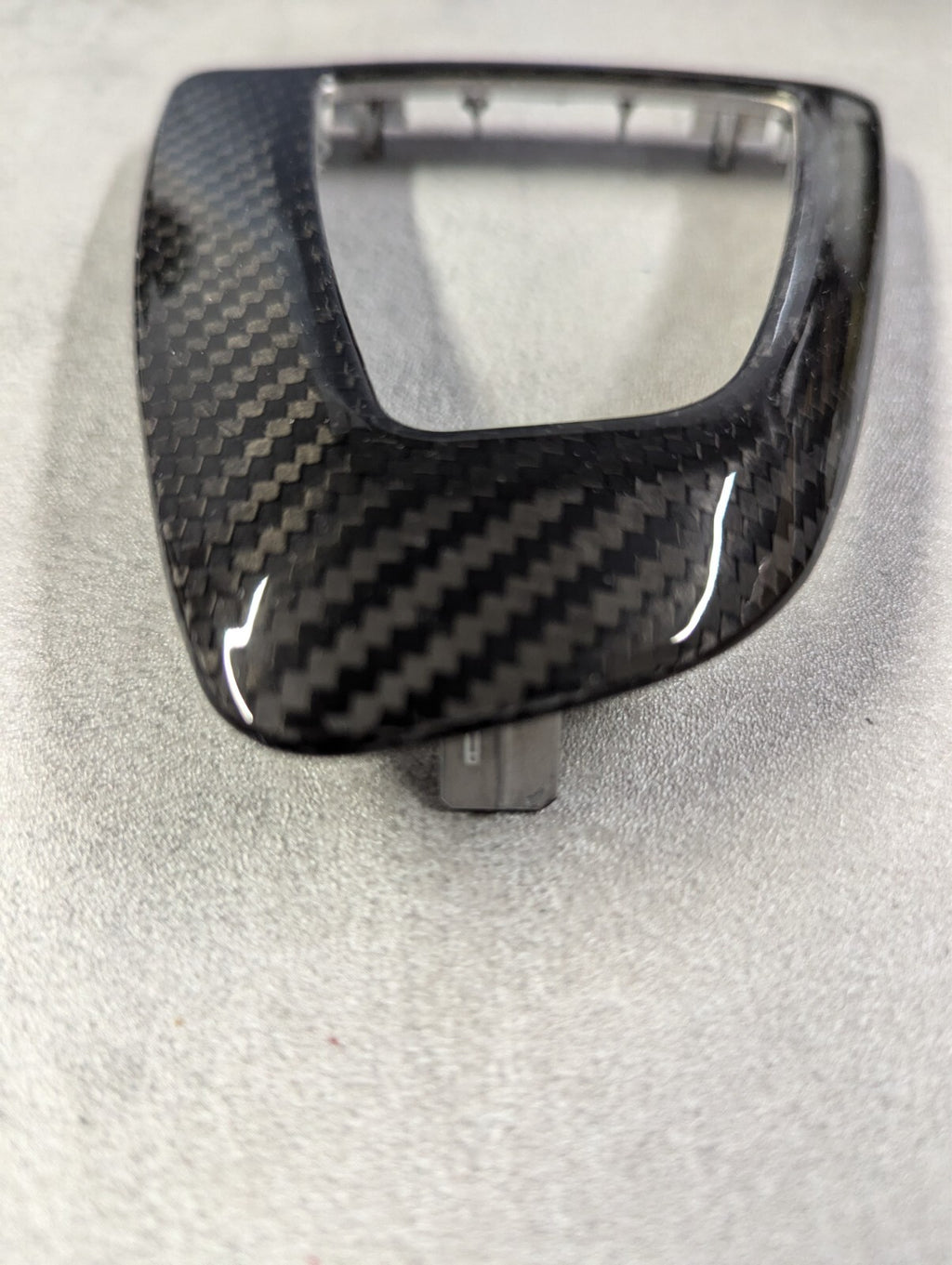 REAL CARBON FIBRE GEAR SURROUND TRIM BMW 1 2 3 4 SERIES F20 F22 F30 F32 F36 RHD