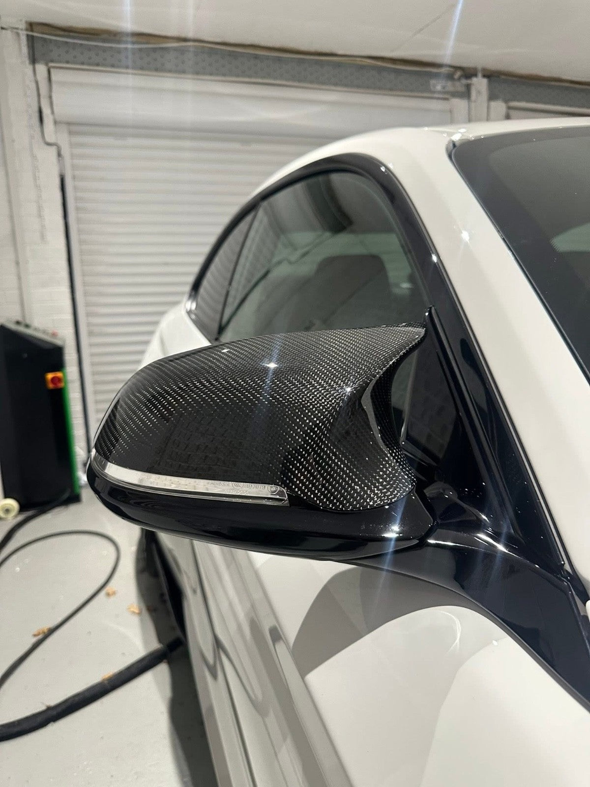 BMW 1 2 3 4 Series F20 F30 F32 Carbon Fibre Wing Mirror Cover Caps Housing