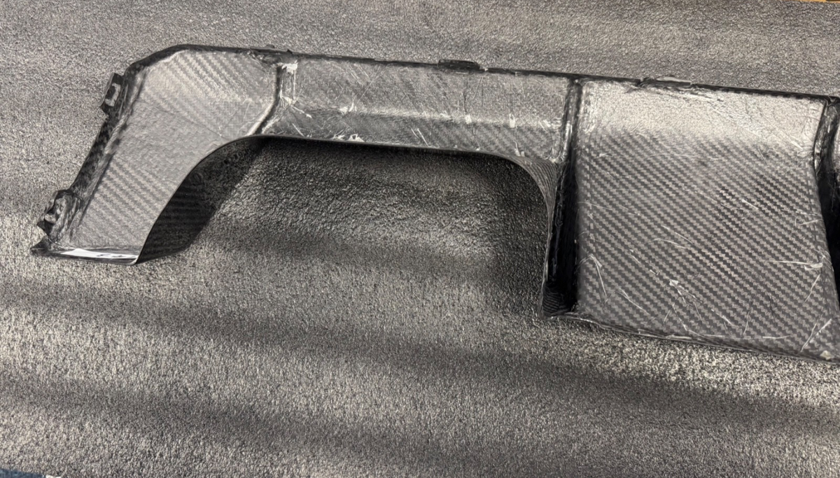 BMW M3 M4 G80 G82 G83 Pre-Preg Dry Carbon Fibre Rear Aggressive Diffuser 2020+