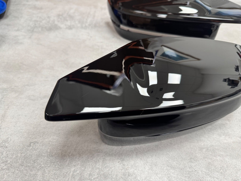 BMW M2 M3 M4 Gloss Black Wing Mirror Cover Caps G87 G80 G82 G42 RHD