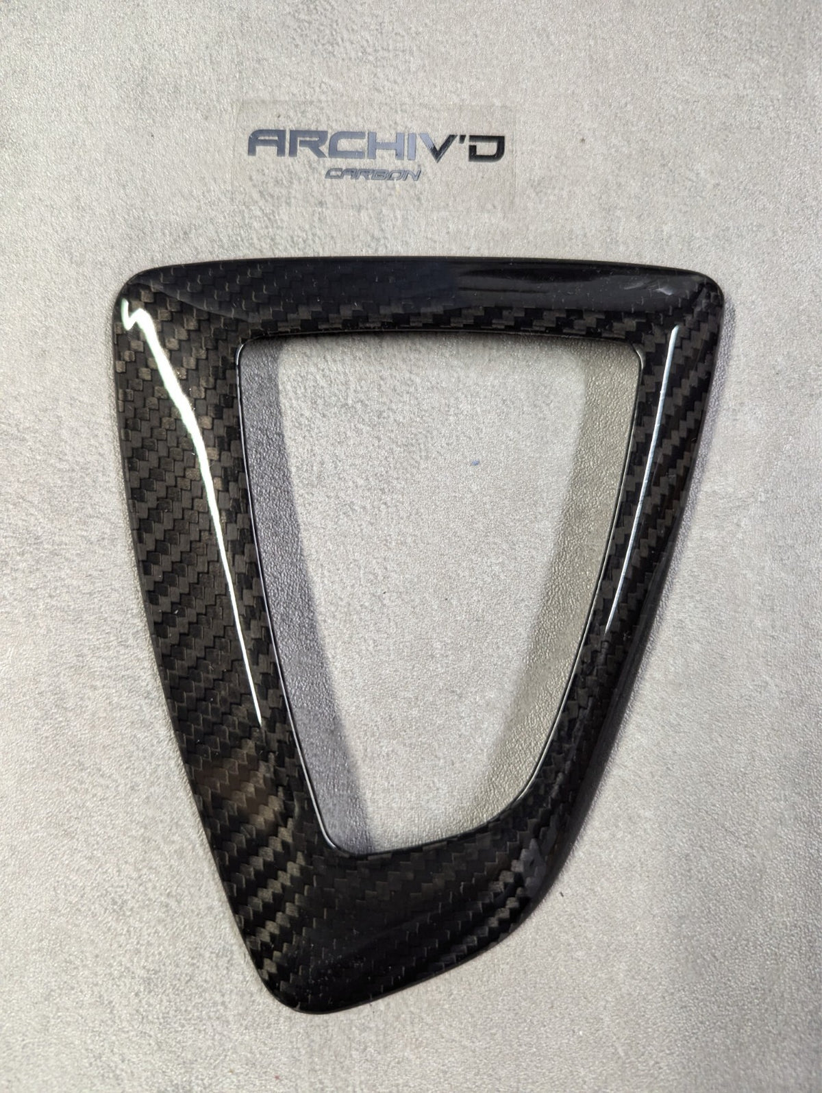 REAL CARBON FIBRE GEAR SURROUND TRIM BMW 1 2 3 4 SERIES F20 F22 F30 F32 F36 RHD