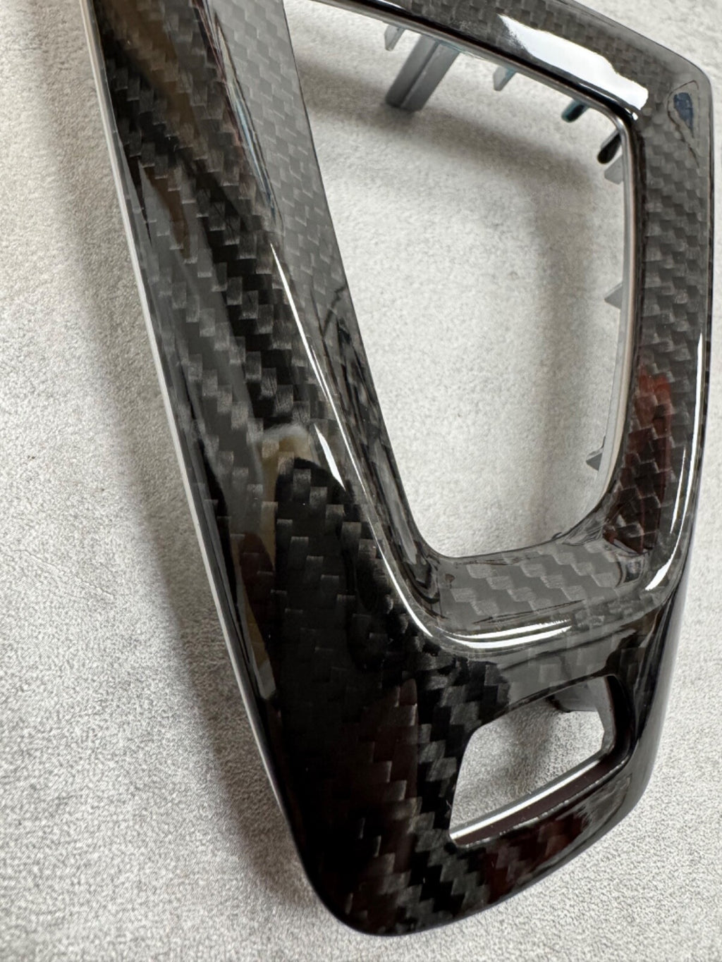 BMW F87 F80 F82 M2 M3 M4 Pre Preg Dry Carbon Fibre Gloss Gear Surround Trim