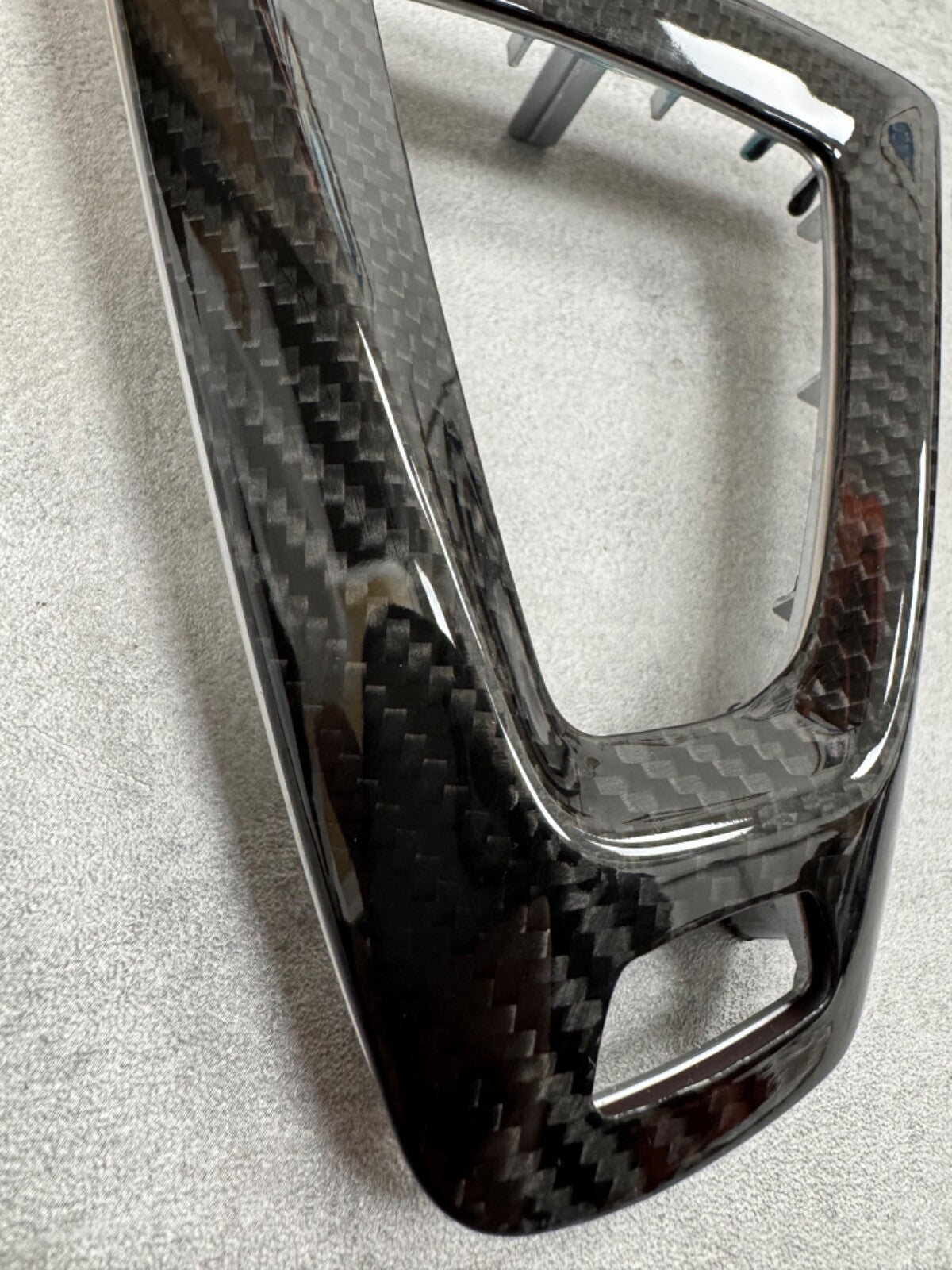 BMW F87 F80 F82 M2 M3 M4 Pre Preg Dry Carbon Fibre Gloss Gear Surround Trim