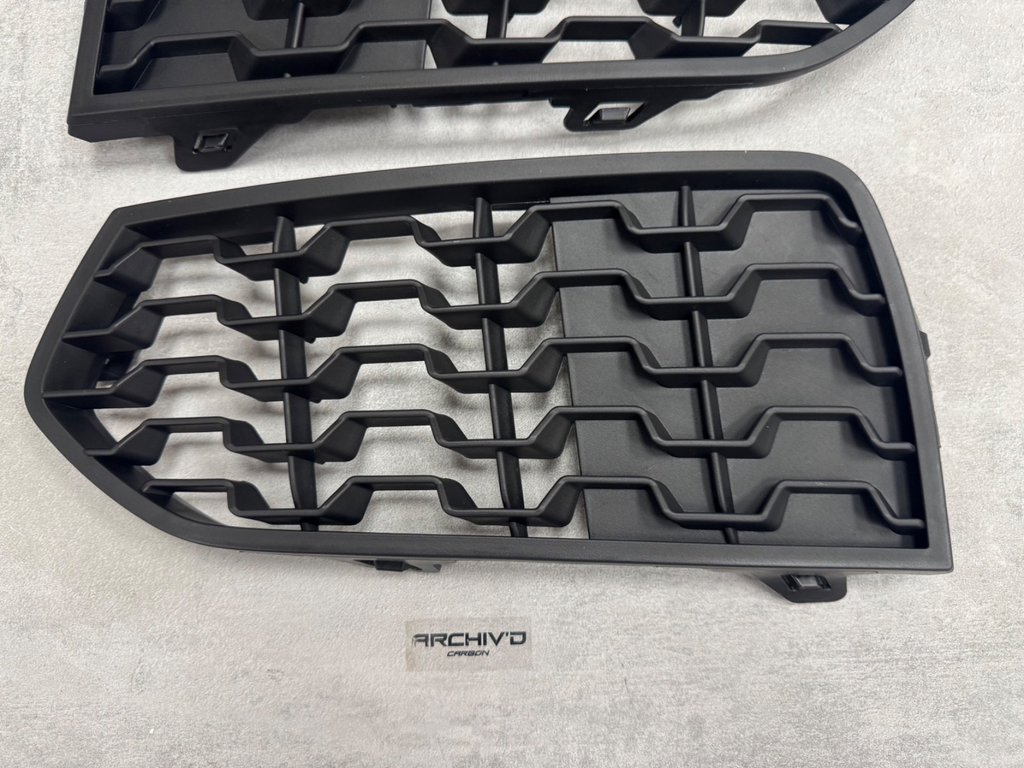 BMW 2 Series F22 F23 M Sport Grille Front Bumper Fog Light Delete Grill Pair