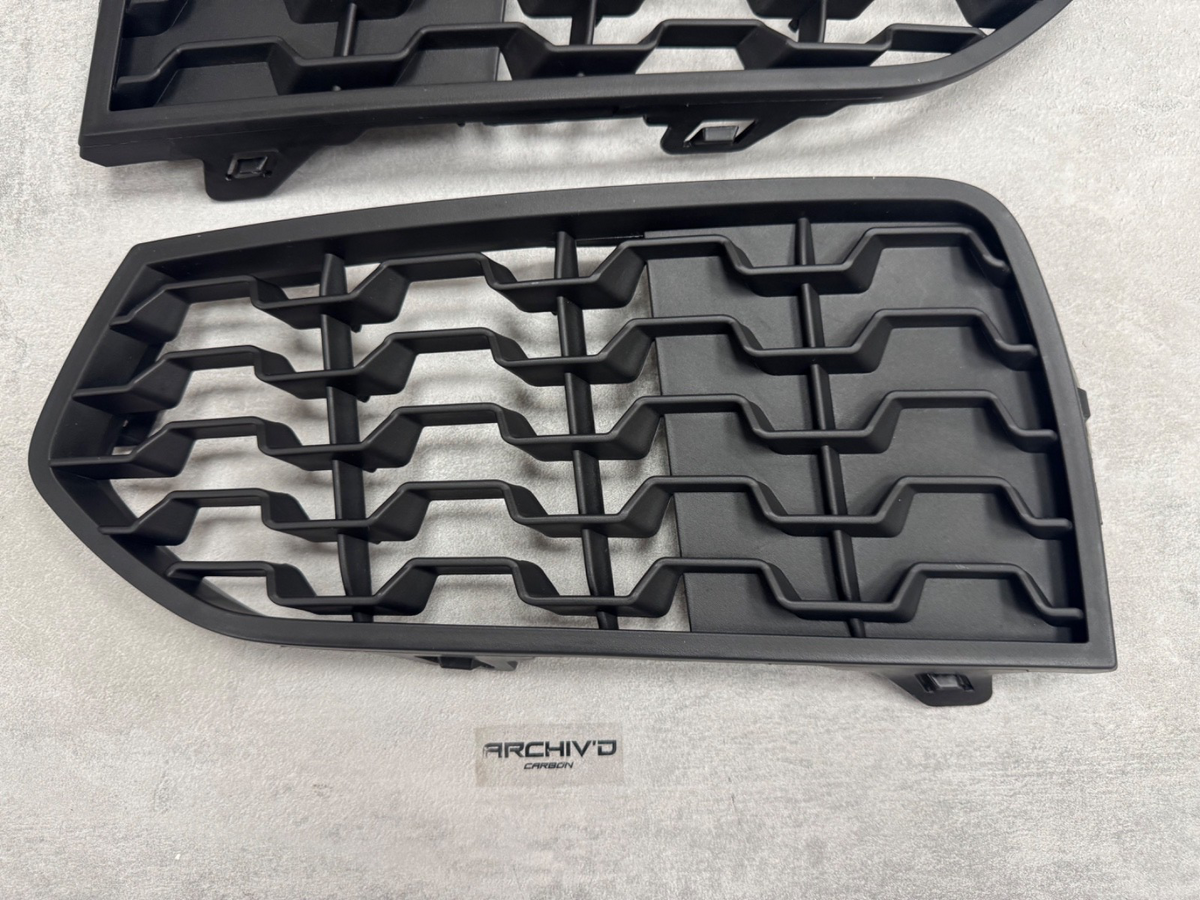 BMW 2 Series F22 F23 M Sport Grille Front Bumper Fog Light Delete Grill Pair