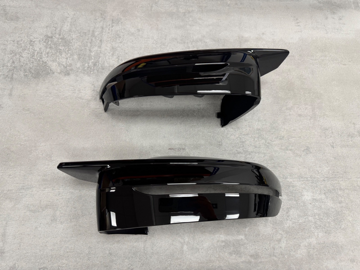 BMW M2 M3 M4 Gloss Black Wing Mirror Cover Caps G87 G80 G82 G42 RHD