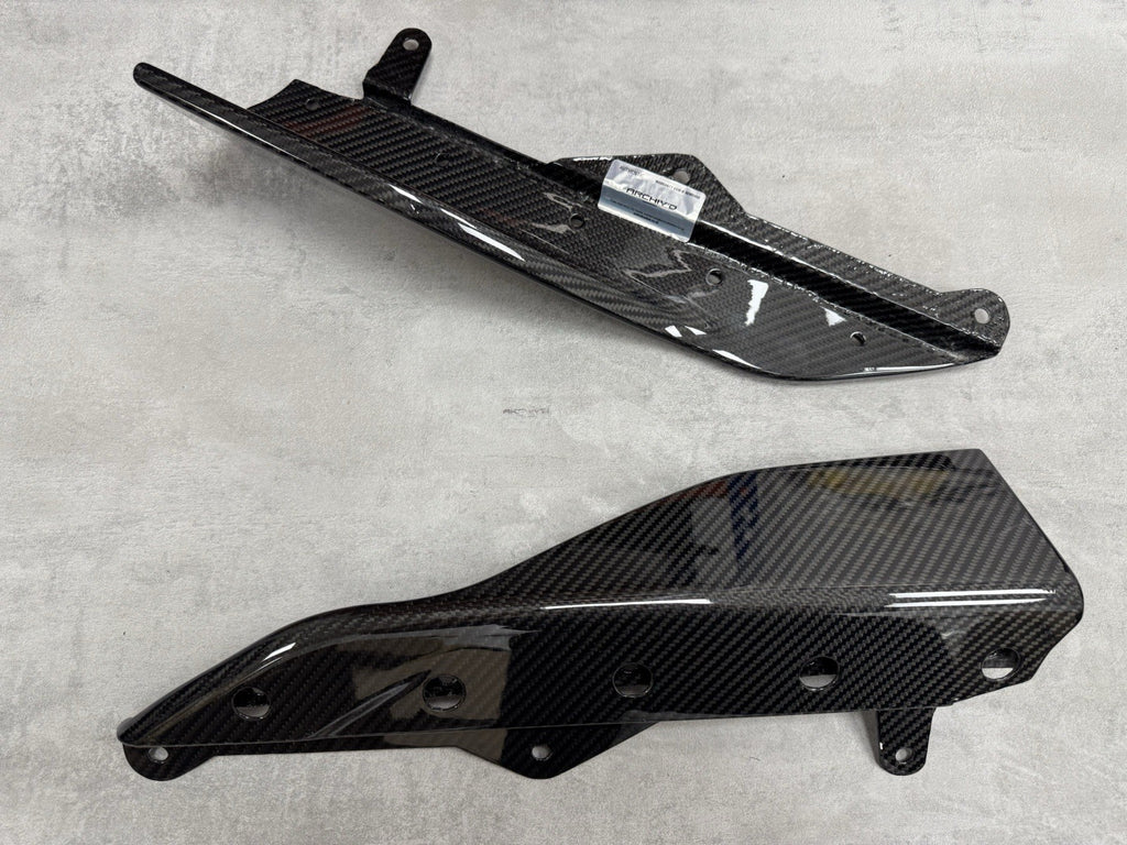 BMW 2 Series G42 M Sport Pre-Preg Dry Carbon Fibre Side Skirt Extensions 2022+
