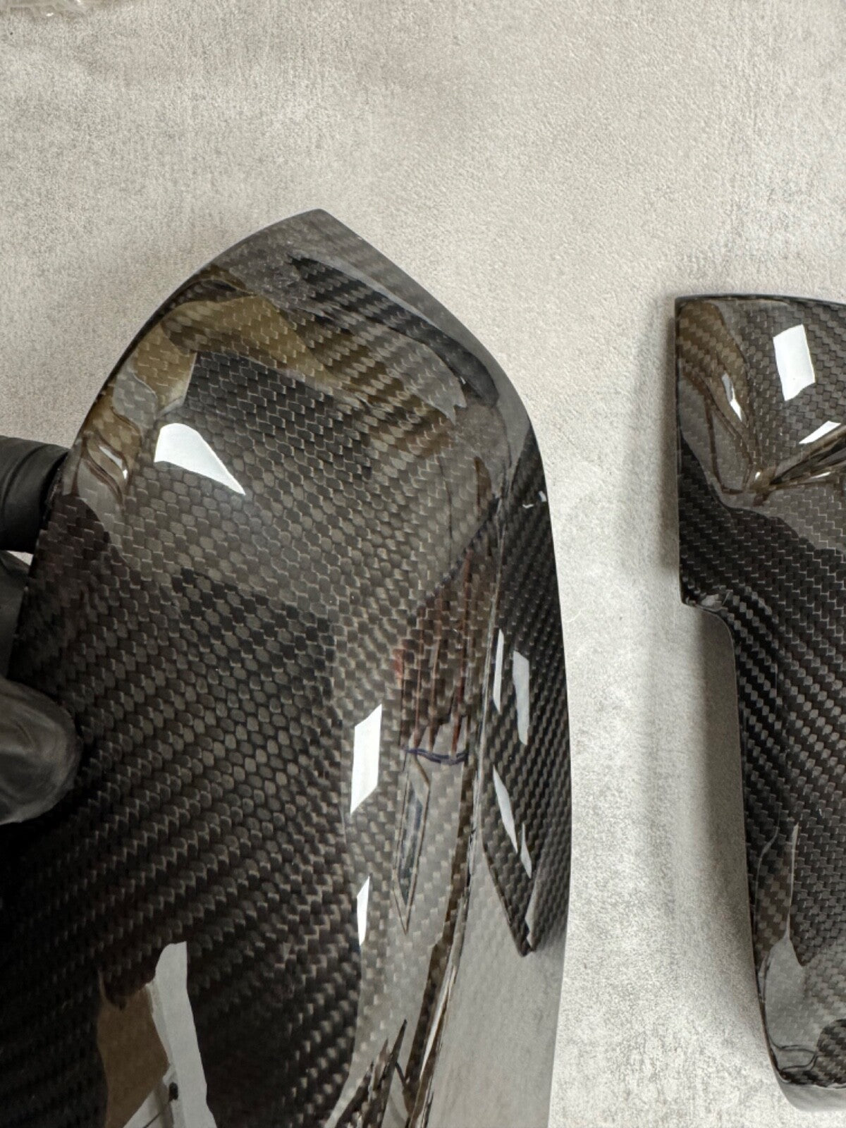 BMW 1 2 Series F40 F44 F39 A90 Dry Carbon Fibre Wing Mirror Cover Caps
