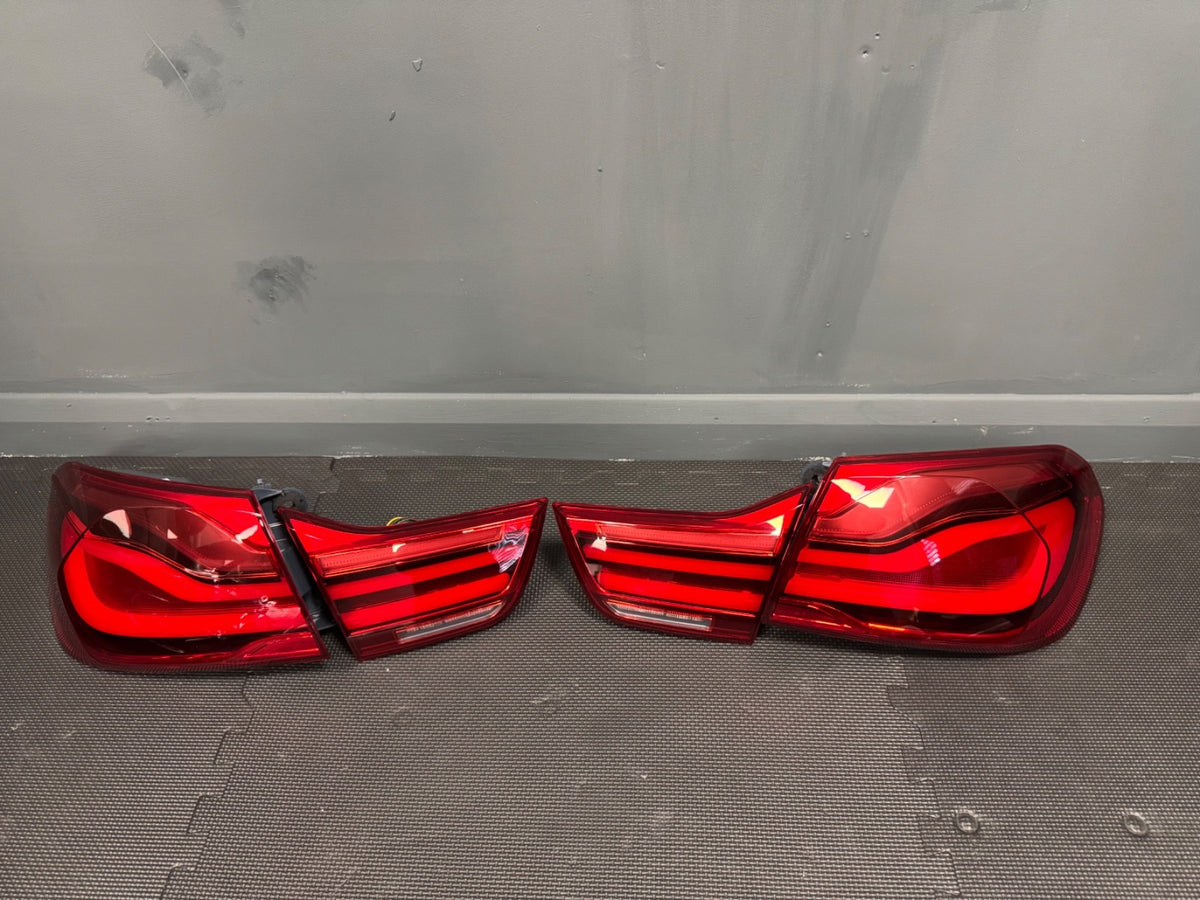 BMW 4 Series F32 F36 F82 M4 LCI Tail Lights Red Upgrade