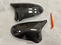 BMW M2 F87 M3 F80 M4 F82 Dry Carbon Fibre Wing Mirror Cover Caps RHD
