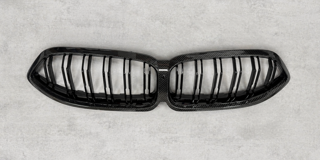 BMW M8 Dry Carbon Fibre Gloss Kidney Grill G15 G16 F91 F92 8 Series Grille