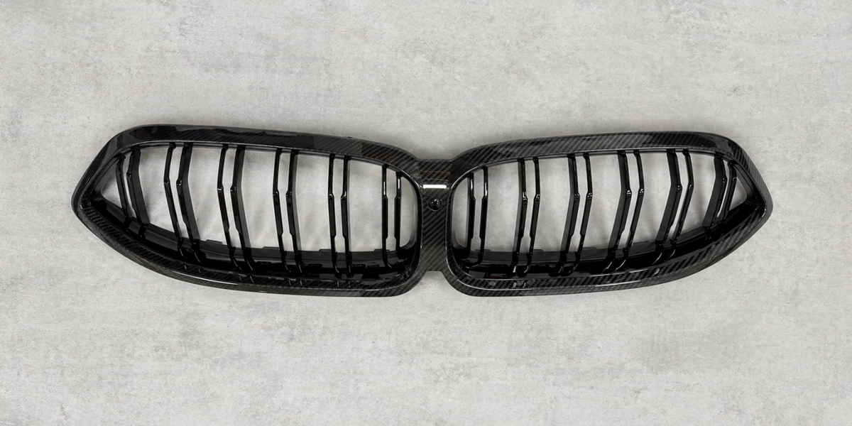 BMW M8 Dry Carbon Fibre Gloss Kidney Grill G15 G16 F91 F92 8 Series Grille