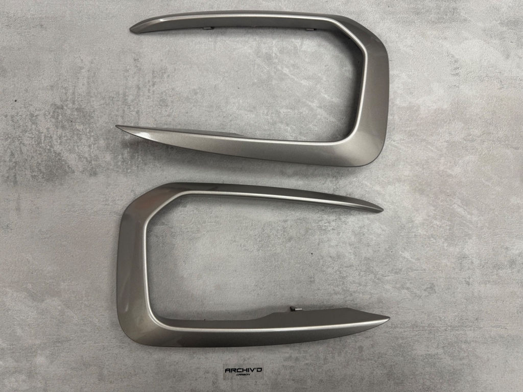 Front Bumper Canards Trim For BMW M135i M140i F20 F21 Left And Right Pair