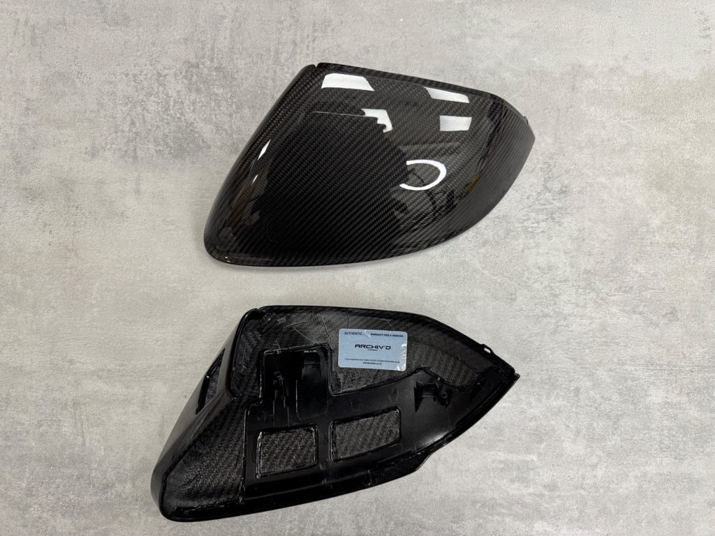 Lamborghini Urus Pre Preg Dry Carbon Fibre Wing Mirror Cover Caps 2018+