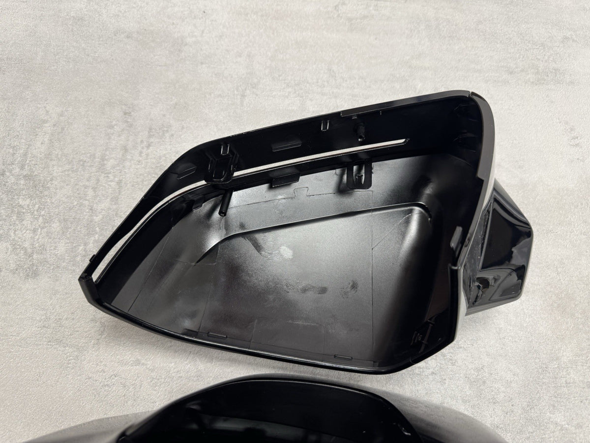 BMW i5 7 Series Gloss Black Wing Mirror Cover Caps G60 G61 G70 G90 M5 RHD 2023 +