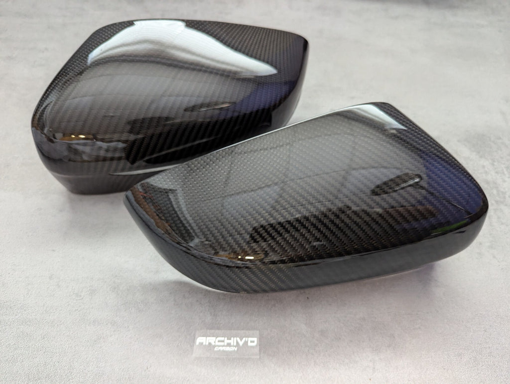 BMW G20 G22 G23 G30 Pre-Preg Carbon Fibre Side Wing Mirror Cover Caps RHD