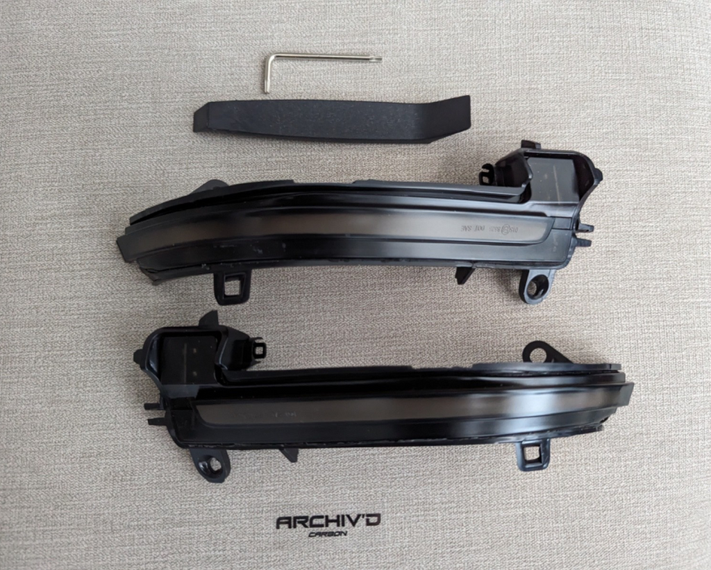 Tinted Wing Mirror Dynamic Swooping Indicators BMW F20 F22 F30 F32 F36 F87