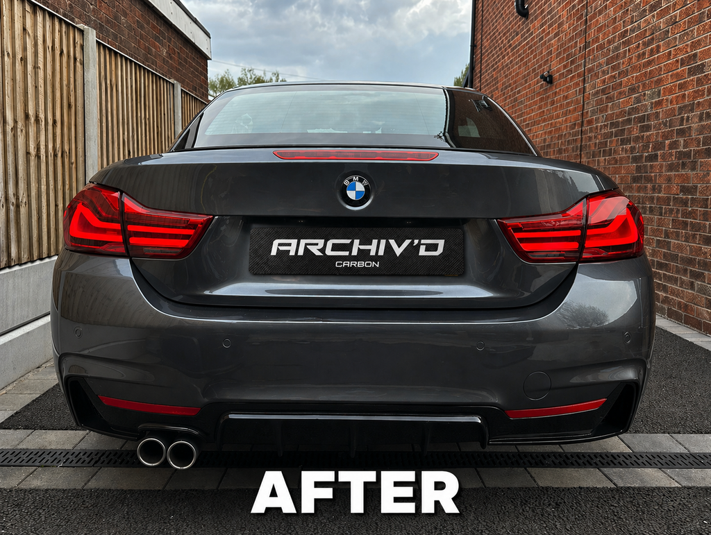 BMW 4 Series F32 F36 F82 M4 LCI Tail Lights Red Upgrade