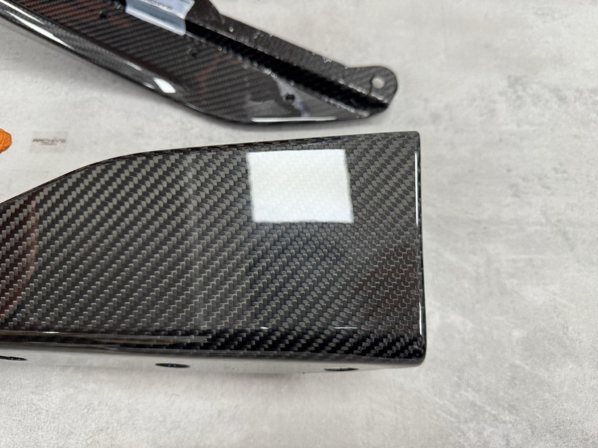 BMW 2 Series G42 M Sport Pre-Preg Dry Carbon Fibre Side Skirt Extensions 2022+