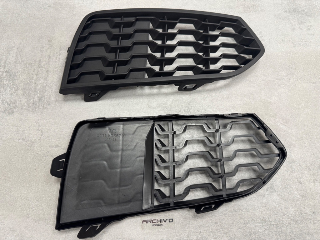 BMW 2 Series F22 F23 M Sport Grille Front Bumper Fog Light Delete Grill Pair
