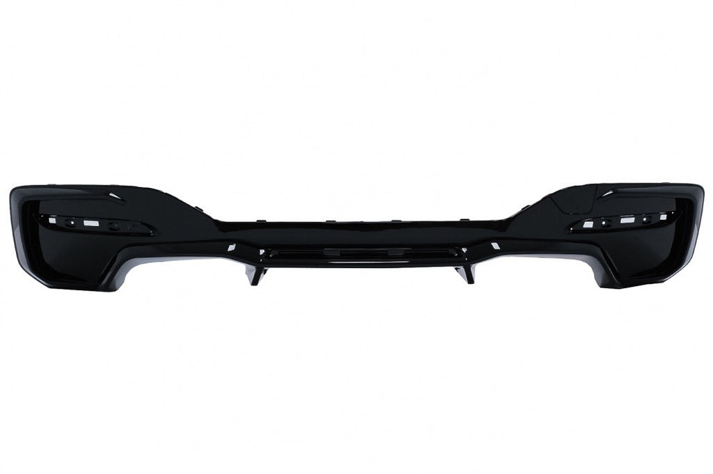 BMW F20 F21 M140i M135i Quad Tips M2 Style Rear Gloss Black Diffuser 2016+