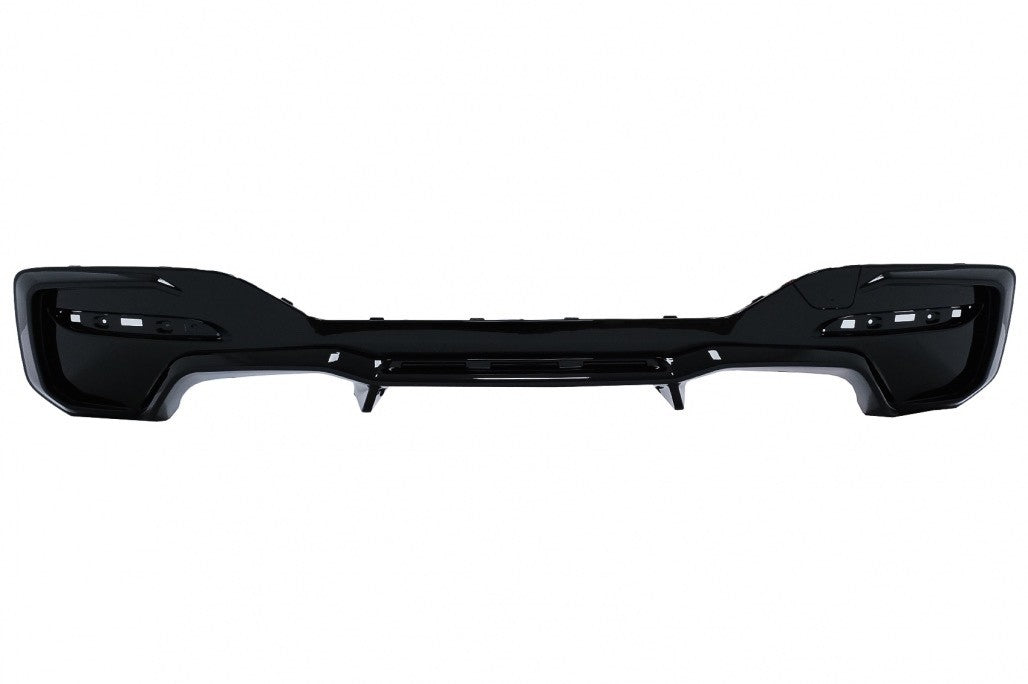 BMW F20 F21 M140i M135i Quad Tips M2 Style Rear Gloss Black Diffuser 2016+