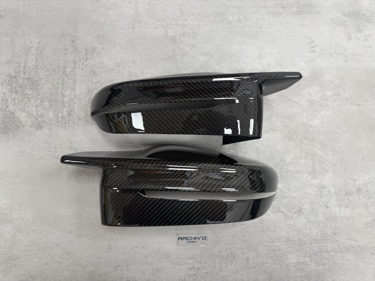BMW M2 M3 M4 Pre-Preg Dry Carbon Fibre Gloss Wing Mirror Caps G42 G80 G82 G87
