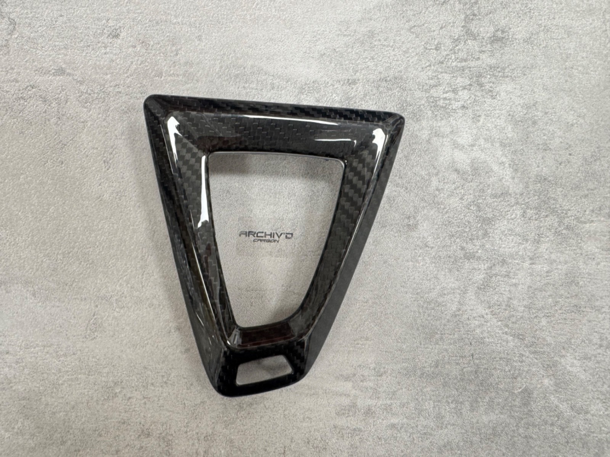 BMW F87 F80 F82 M2 M3 M4 Pre Preg Dry Carbon Fibre Gloss Gear Surround Trim