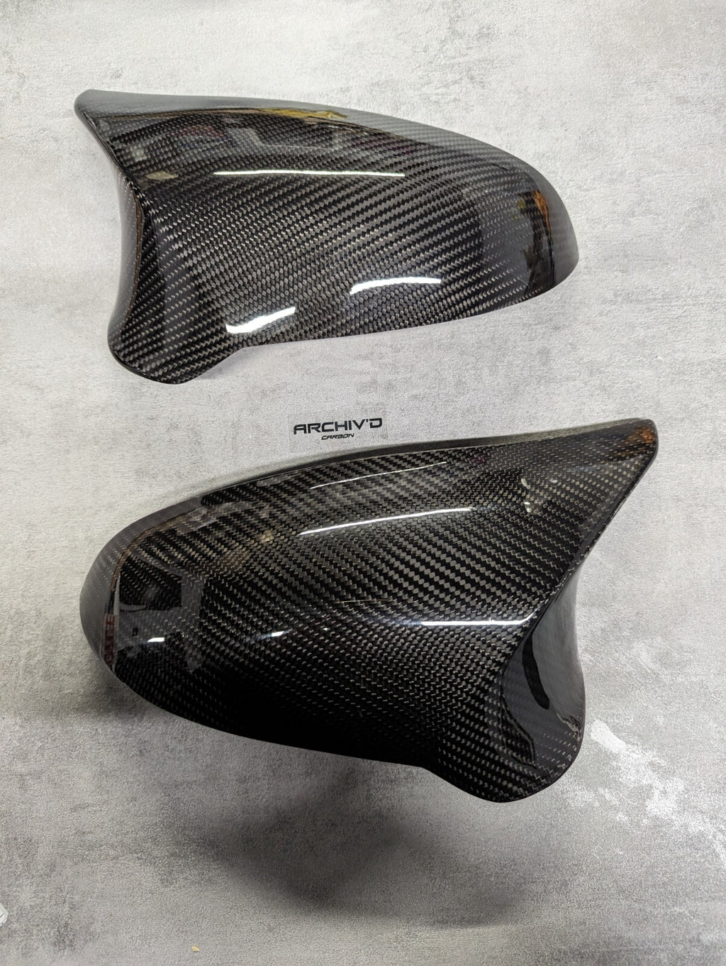 Genuine Carbon Fibre Wing Mirror Caps BMW F80 M3 F82 F83 M4 F87 M2 RHD